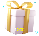 Receba seus bônus de boas-vindas no 1CCC