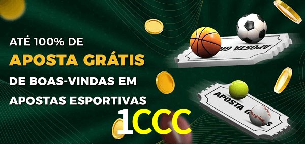 1CCC Ate 100% de Aposta Gratis